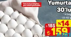 YUMURTA 30'LU M BOY YUMURTA 30'LU M BOY